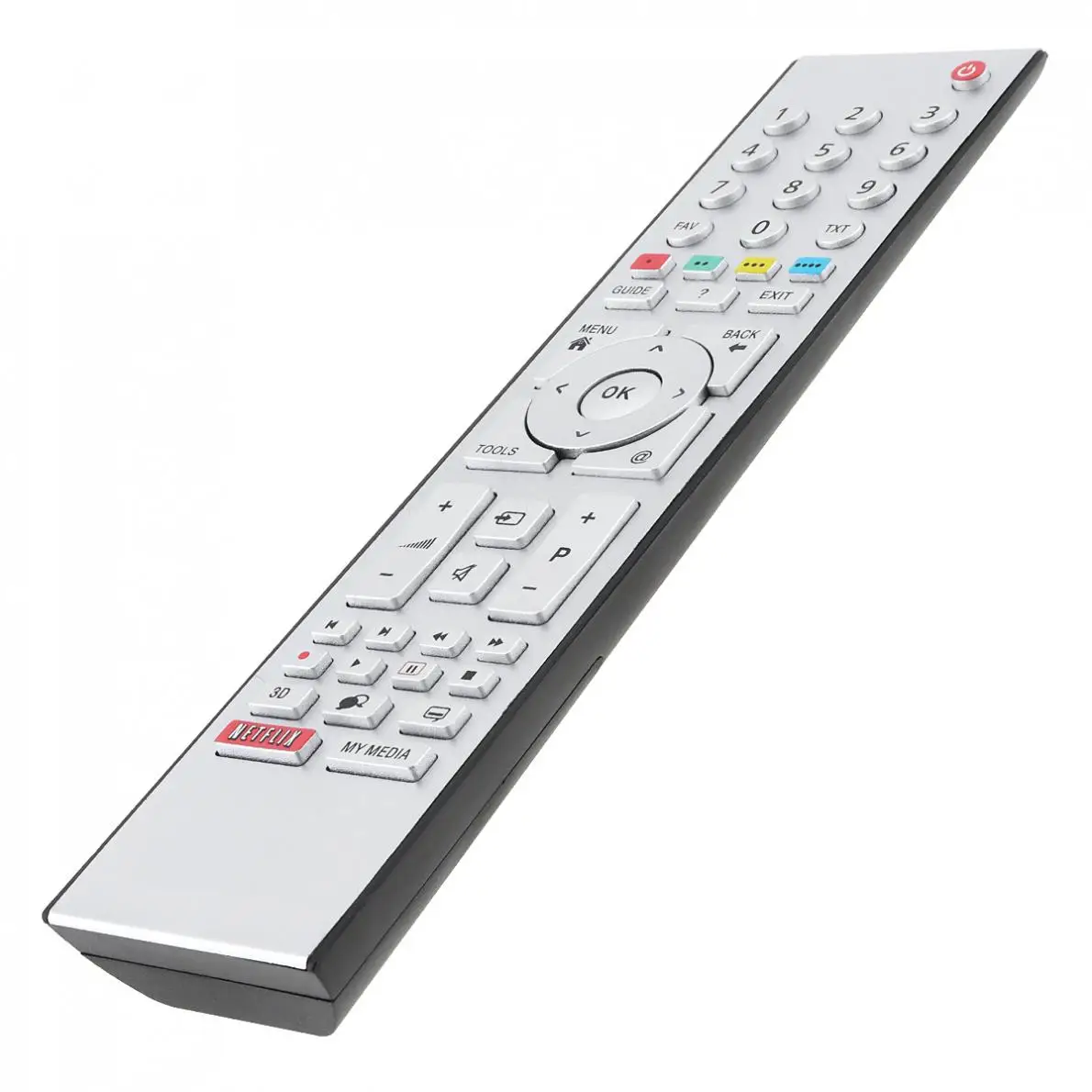 IR 433MHz Replacement TV Remote Control Long Distance with NETFLIX Button Fit for GRUNDIG TP7187R Energy saving | Электроника