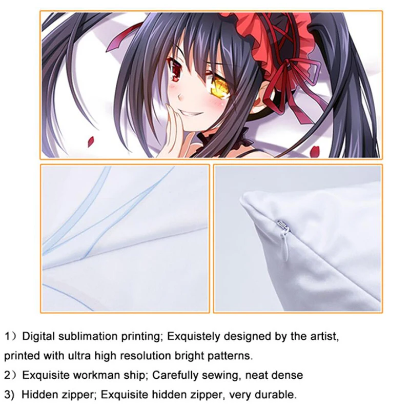 Длинная наволочка для обнимания тела с аниме Атака Титанов Мужская постельного