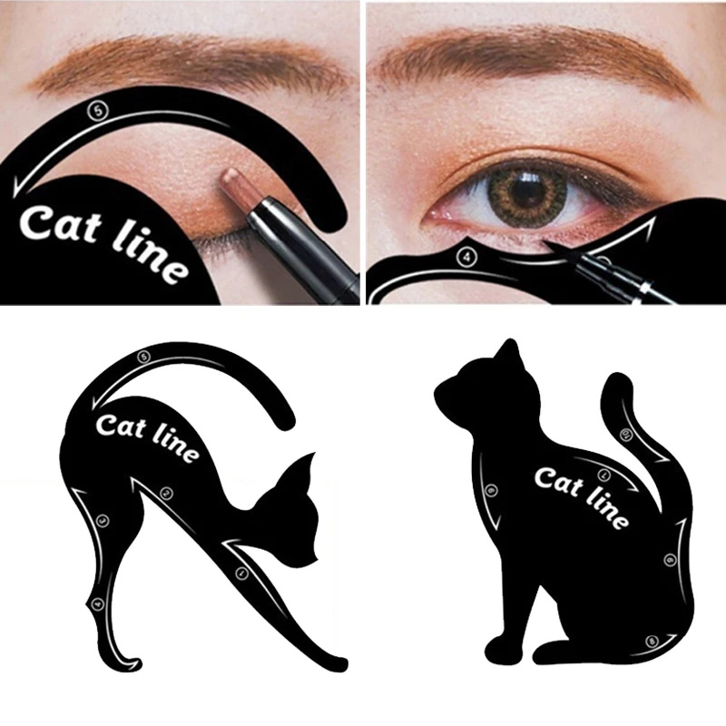 1 комплект подводка для глаз косметика искусственные глаза новый дизайн модели