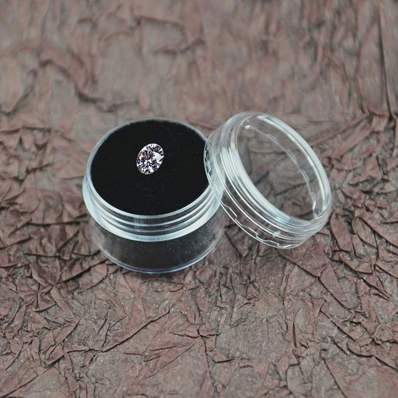 Промоакция 100% ювелирные изделия из натурального муассанита 6 5 мм 1 карат