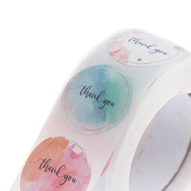 

Popular Thank You Sealing Stickers Diary Scrapbooking Stickers Gift Decorations Labels