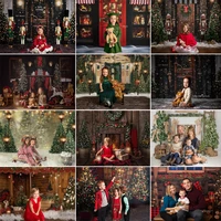 christmas photography background chirstmas tree children portrait photo backdrop party decoration props banner for photo studio