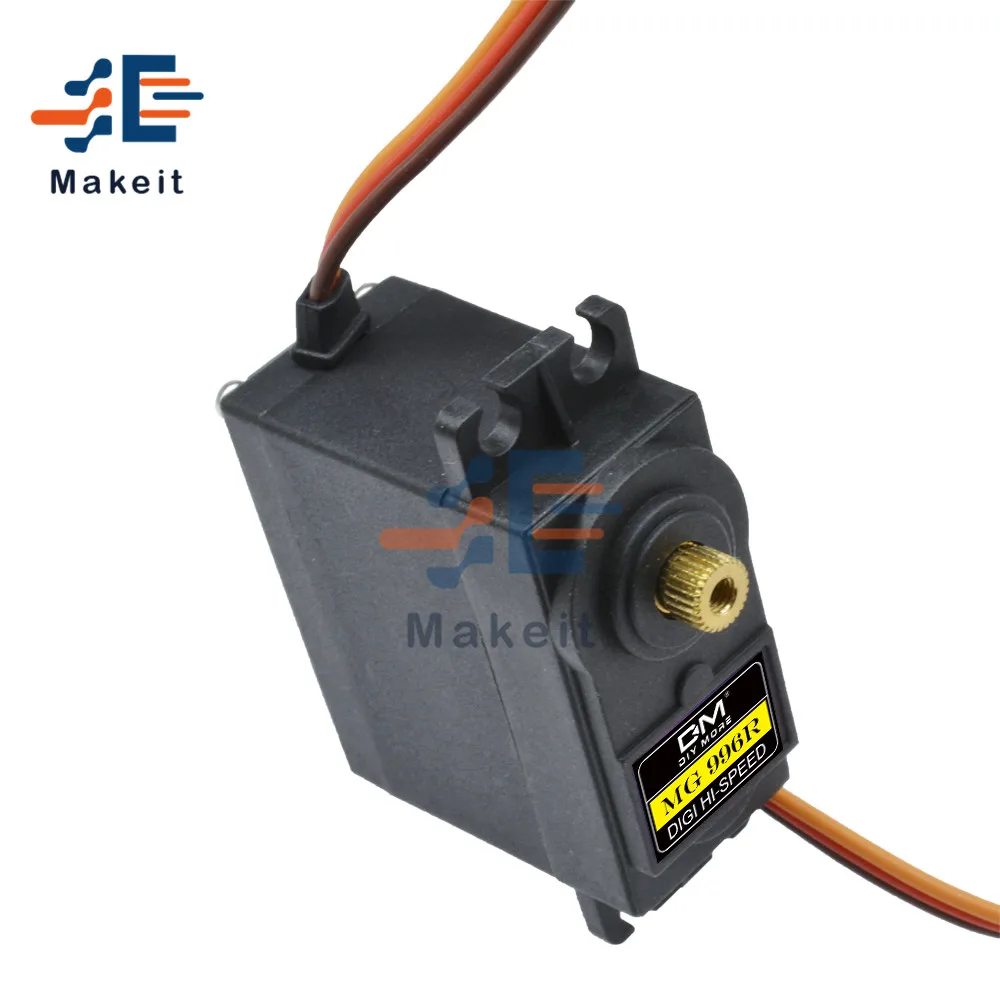 4 шт mg996r металлические шестерни