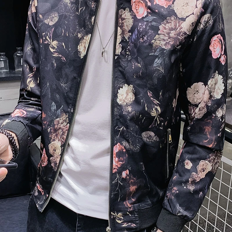 

baseball Vintage bomber men's spring 2020 fashion ball dress coat casual coat