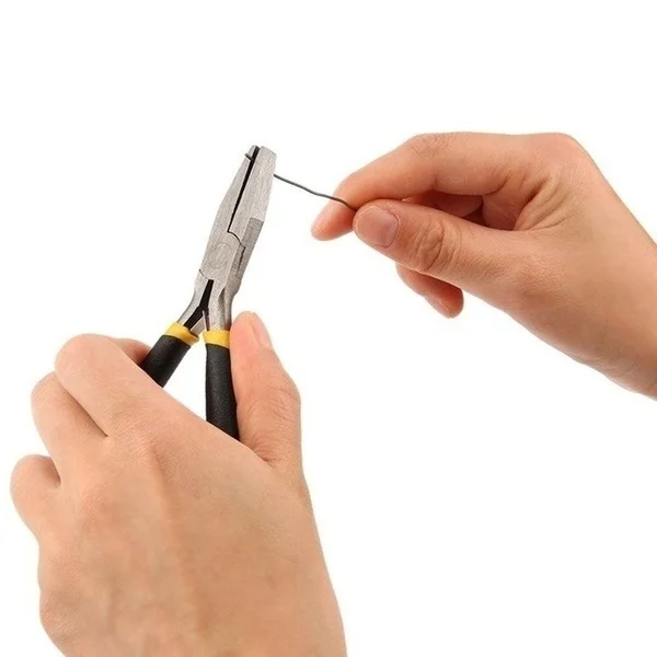 

Portable Jewellery Making Beading Mini Pliers Tool Round Flat Long Nose