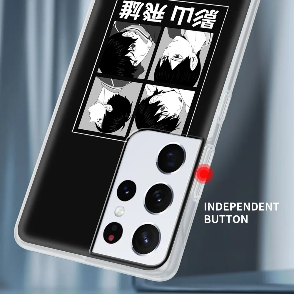 

Silicone Phone Case For Samsung Galaxy S21 Ultra S20 FE 5G S10e S10 S9 S8 S20 Plus S7 Anime Haikyuu Volleyball Cover Coque Funda