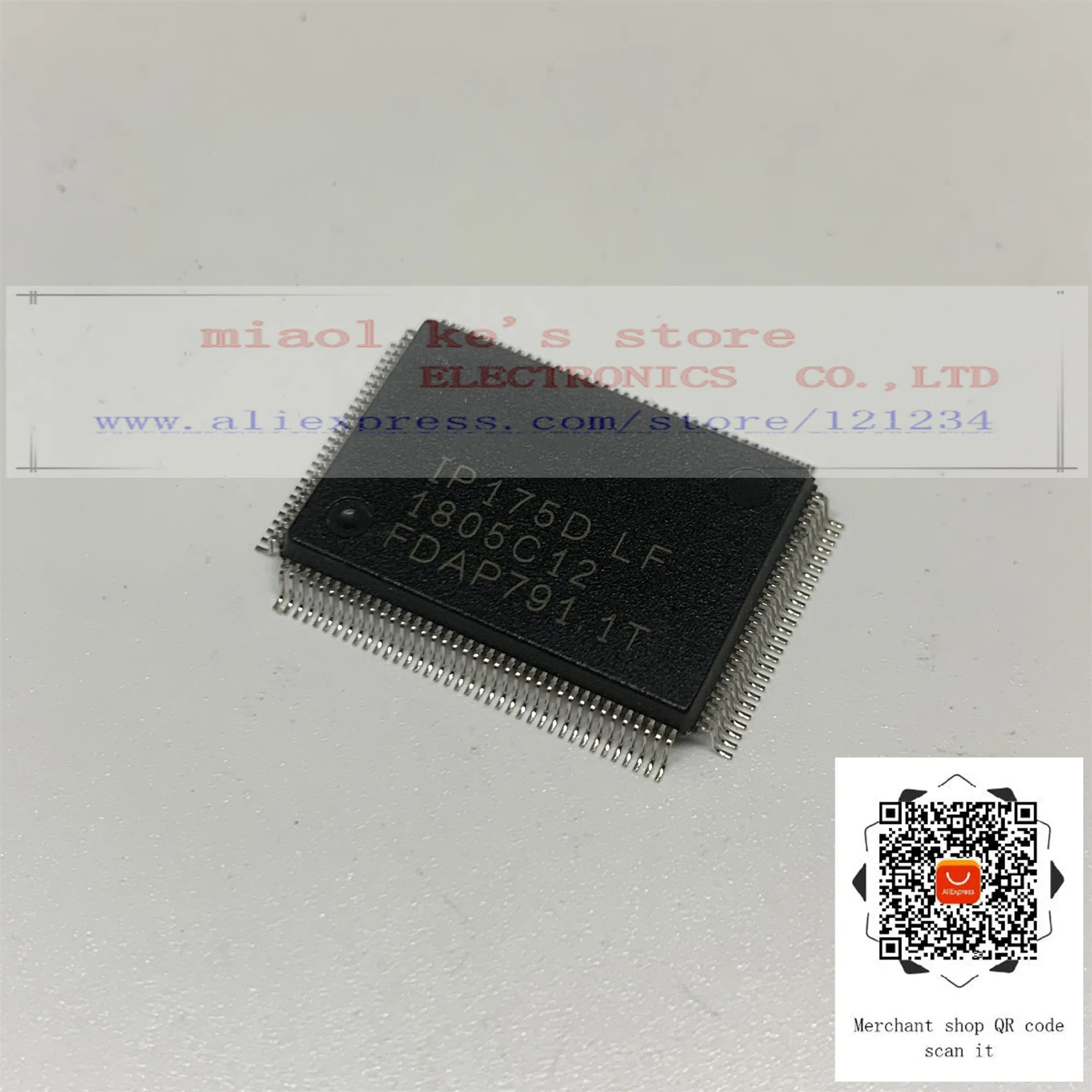 [1 шт.] 100% Новый оригинал: IP175D-LF IP175D LF QFP128-чип сетевого переключения интерфейса |