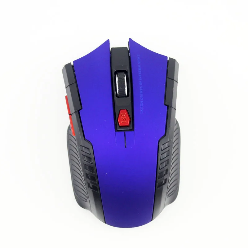 

Optical Computer Game Mouse 2.4G Receiver Wireless Mouse With USB Receiver For Laptop PC Desktop Office YW#
