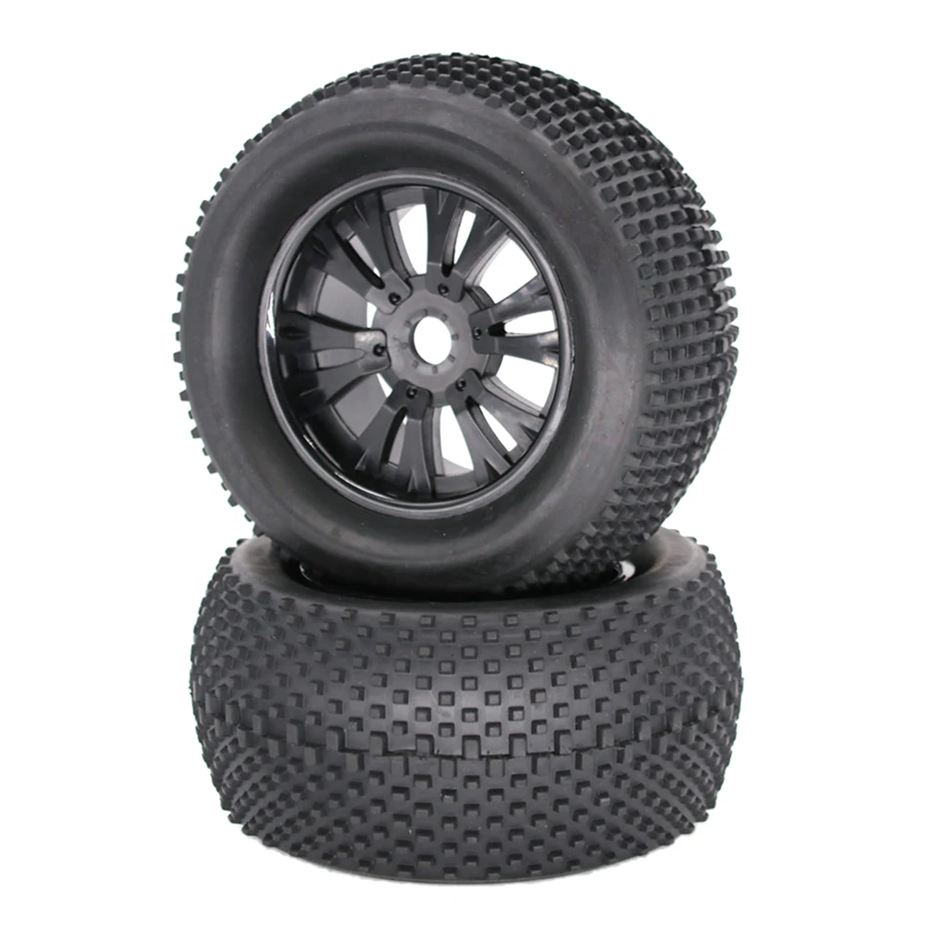 Шина с колесом RC 1/8 Monster Truck шестигранная шина 17 мм ширина 140 для флюса ZD Racing LRP 2