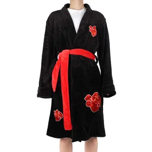 

Itachi Uchiha Cosplay Bath Robe For Kids Adult Halloween Costume Anime Home Sleepwear Pajamas Bathrobe For Men Women