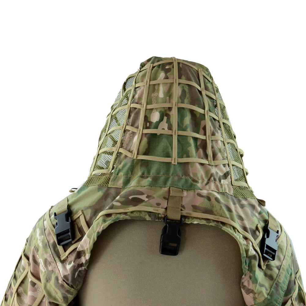 Тактический Костюм Ghillie Multicam для страйкбола стрельбы камуфляжный снайперский