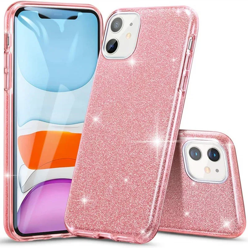 Модный Блестящий чехол со стразами для IPhone 8 7 6 6S Plus мягкий силиконовый iphone X XS 11 Pro