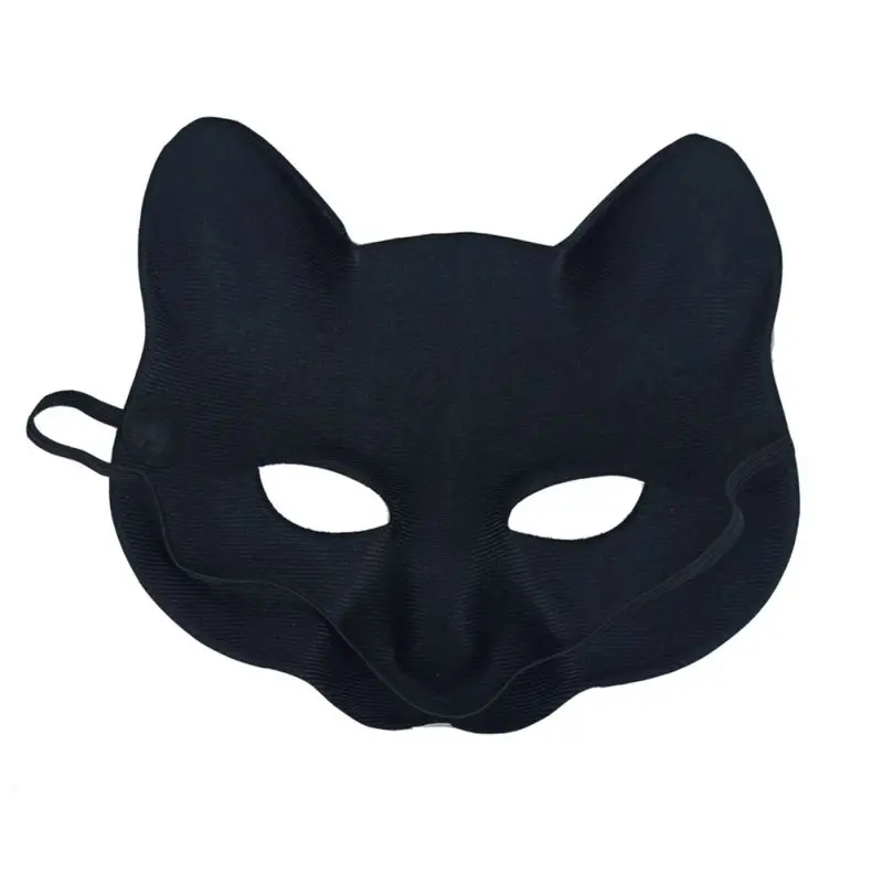 2020 лисы кошка страшная маска комикс японская женская реквизит для Хэллоуина игры