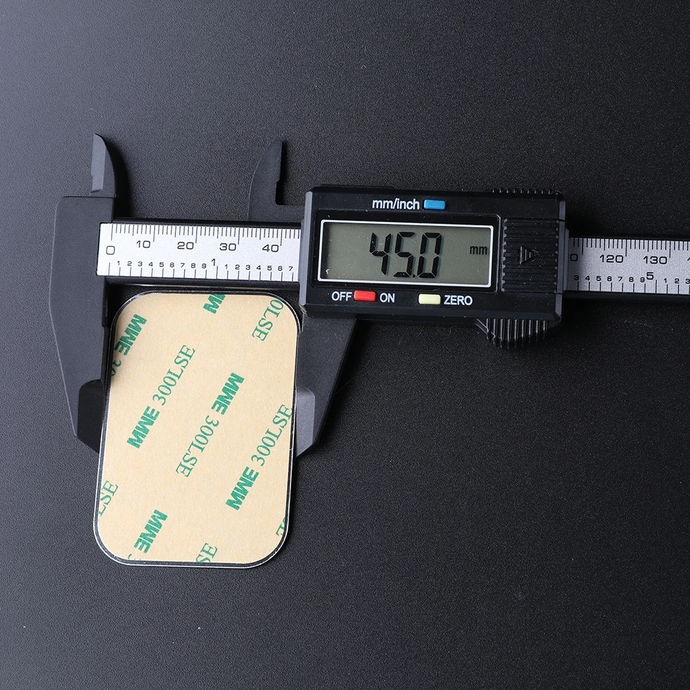 

5/10/20ps car bracket patch stainless steel iron sheet stick mobile phone iron sheet ten pieces of 6.5x4.5 cm