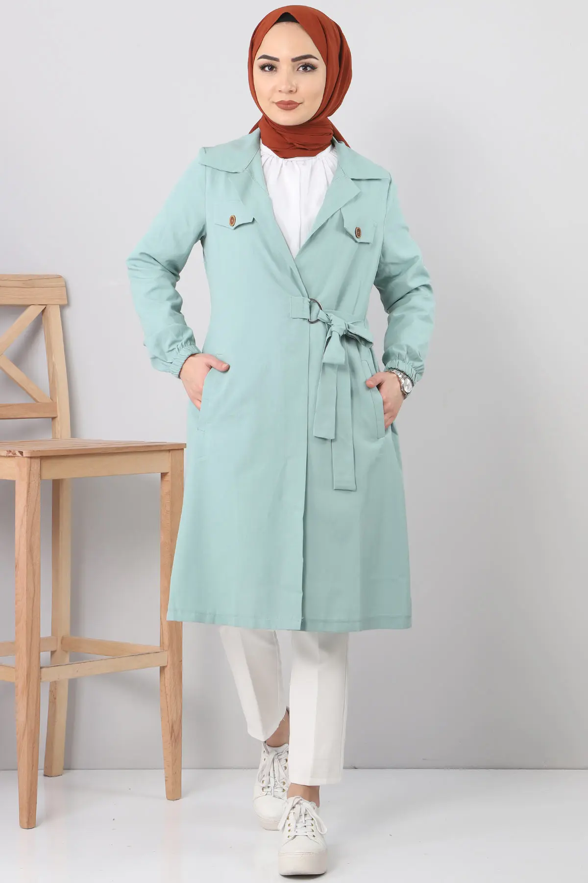 Ядандас оцинк мята TSD0329 | Женская одежда