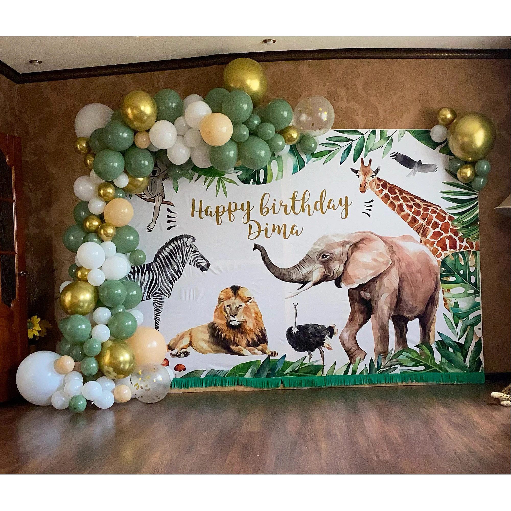 

188pcs Retro Avocado Green Balloons Artificial Eucalyptus Garland Arch Kit Wedding Kids Birthday Party Decorations Baby Shower