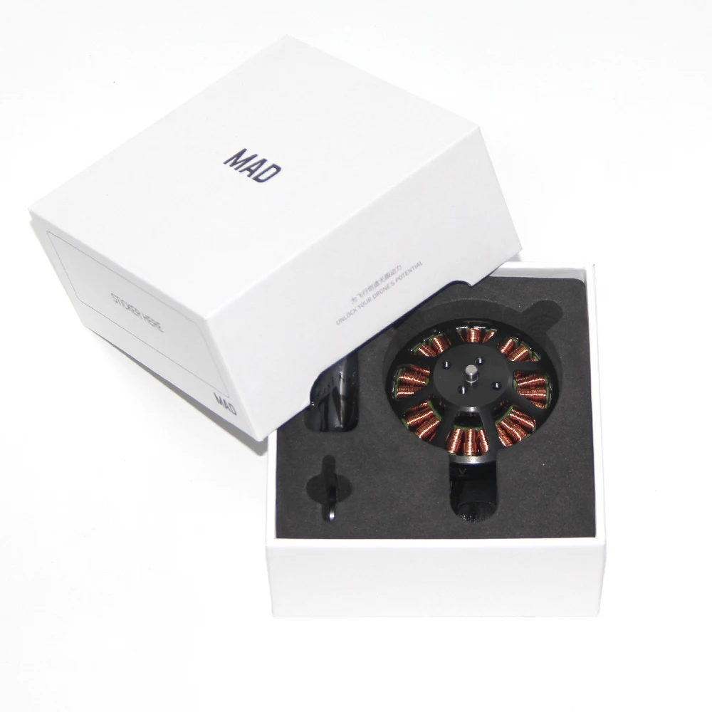 Бесщеточный двигатель MAD 3506 400KV 460KV EEE для радиоуправляемого квадрокоптера