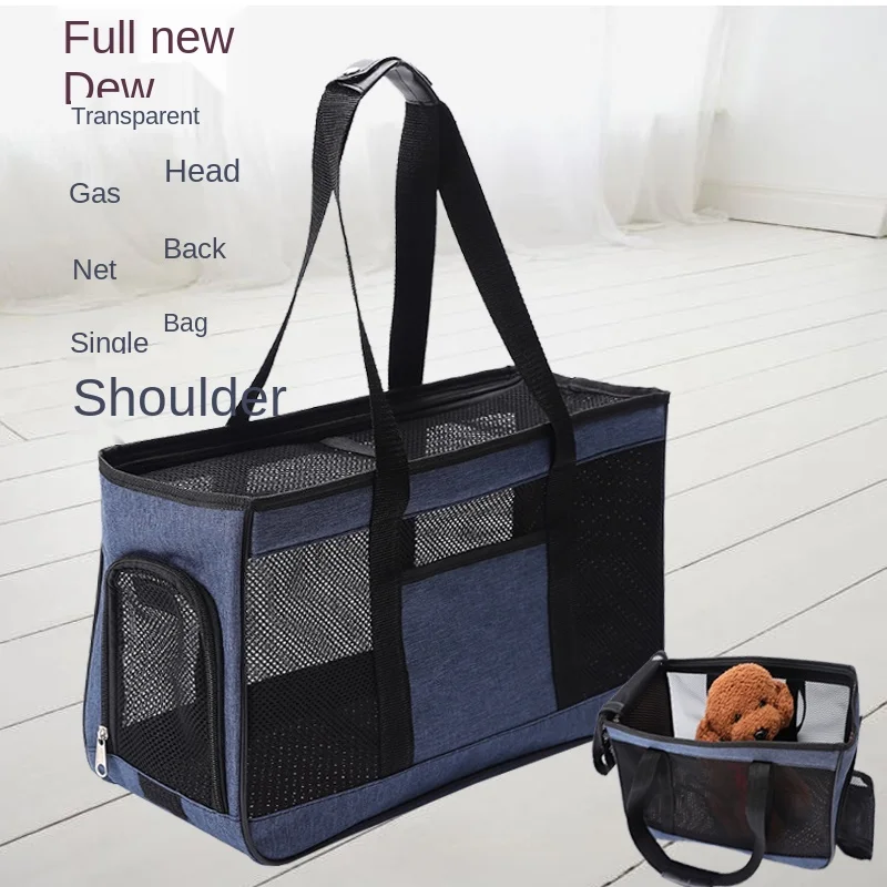 

Summer Breathable Mesh Pet Backpack for Going out Portable Package Dog Bag Teddy Pet Portable Bag