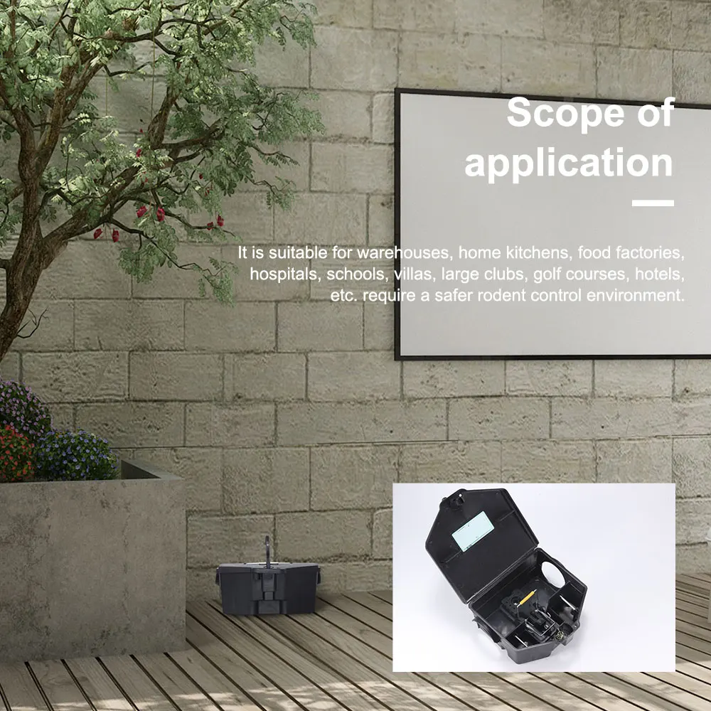 2 шт. Высокое качество многоразовые для ловли крыс мыши мышеловки приманка