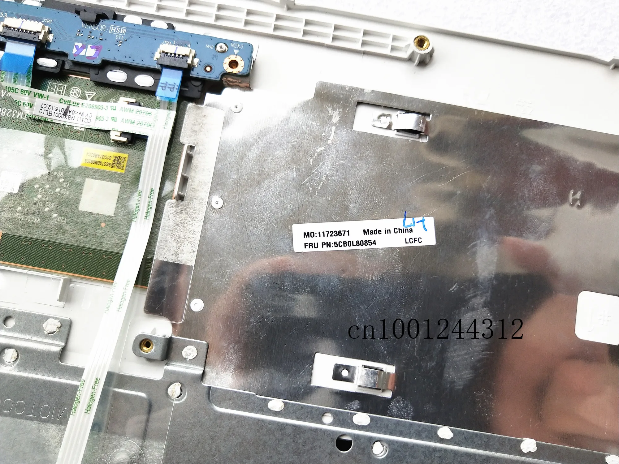 Чехол для lenovo ideapad 310-15ISK 310-15IKB 310-15IAP, верхняя часть корпуса с клавиатурой, рамка, чехол, РУСЬ, КБ 5CB0L80854
