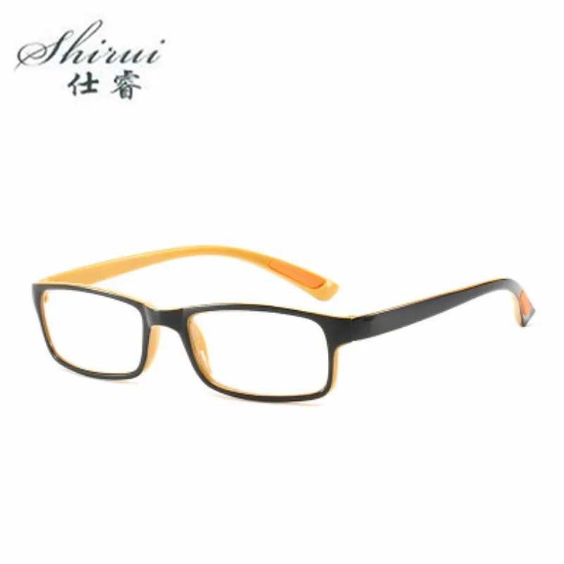 Классические унисекс черные желтые синие полная оправа TR90 готовые очки для