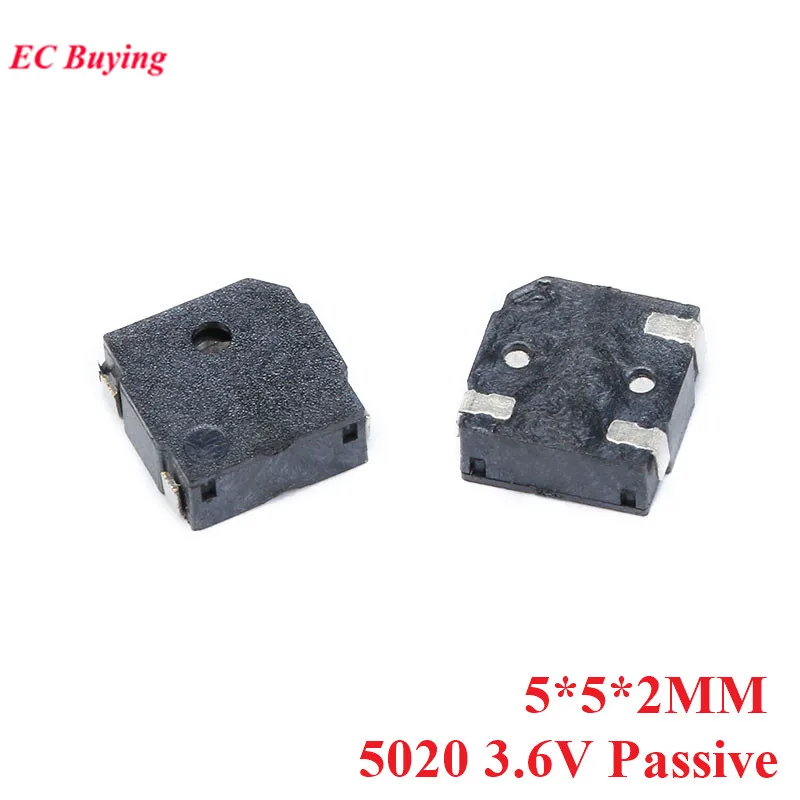 5 шт. SMD зуммер 5020 7525 8530 9650 1230 3 в 6 В 20 магнитный мини-активный громкоговоритель для