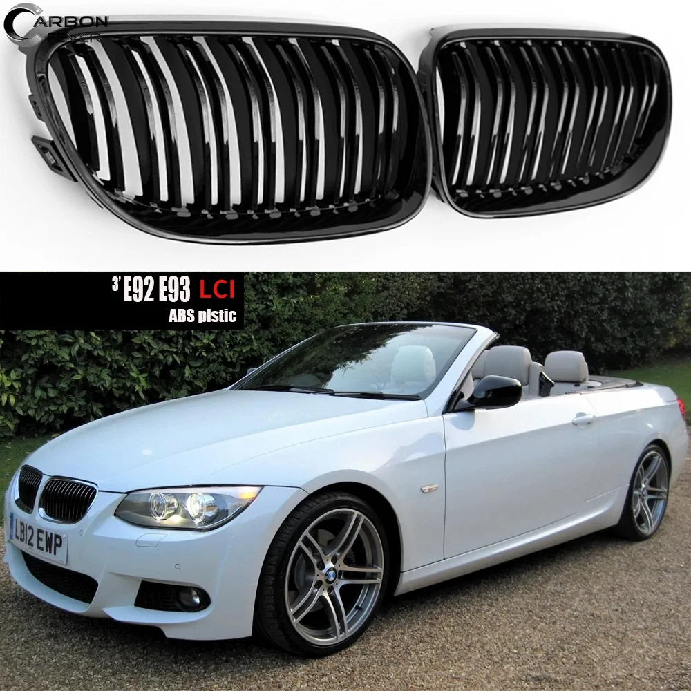 Для кабриолета BMW 3 серии E92 Coupe E93 2010-2014 двойная и одна линия гоночная решетка