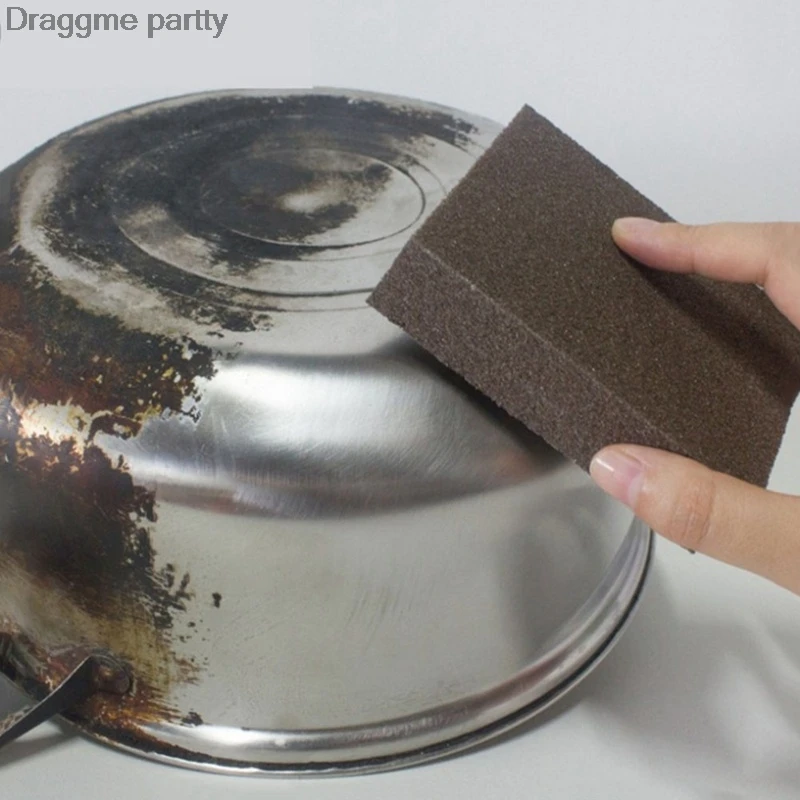 

Sponge For Removing Rust Cleaning Cotton Kitchen Gadgets Accessories Descaling Clean Rub Pot Kitchen Tools