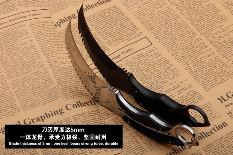 Фиксированный нож Karambit 9cr18mov лезвие сталь+ G10 Ручка Открытый Отдых тактические охотничьи ножи утилита выживания EDC ручной инструмент