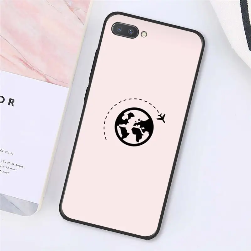 Чехол для телефона Babaite Travel the world paper plane aircraft Huawei Honor 8X 9 10 20 Lite 9XPro 8C play 7A 7C