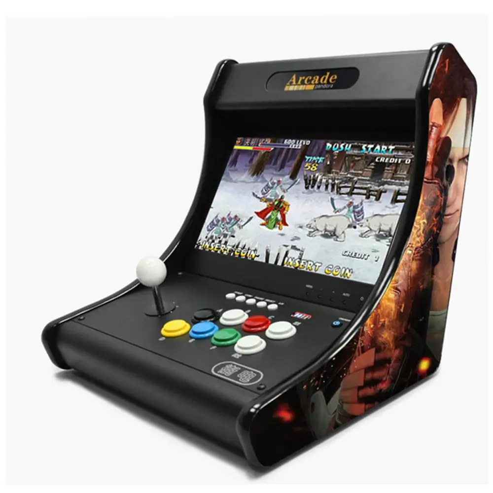 

Cdragon 14 Inches LCD Video Raspberry Pi 4B Game Console Includes 14000 Games Installed Retropie Mini Arcade Machine Plug&Play