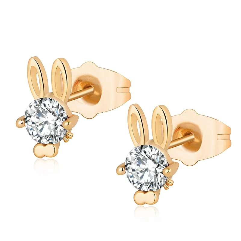 style 9 white Новые милые серьги с подвеской в виде совы, разноцветные прозрачные серьги-гвоздики с кристаллами, ювелирные изделия, простые серьги-Вишенки для женщин - Окраска металла: style 9 white
