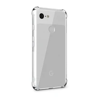 for google pixel 3 5 5 crystal tpu soft clear phone case soft silicone shockproof slim rubber bumper back cover for pixel 3