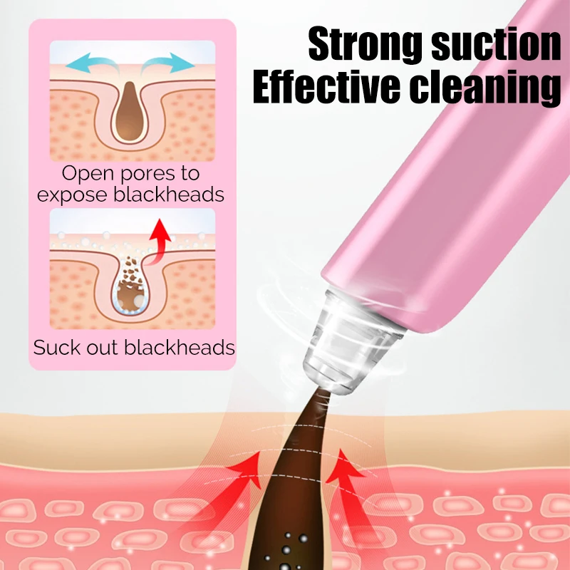 Новинка USB средство для удаления черных точек лица пор вакуумный уход за кожей