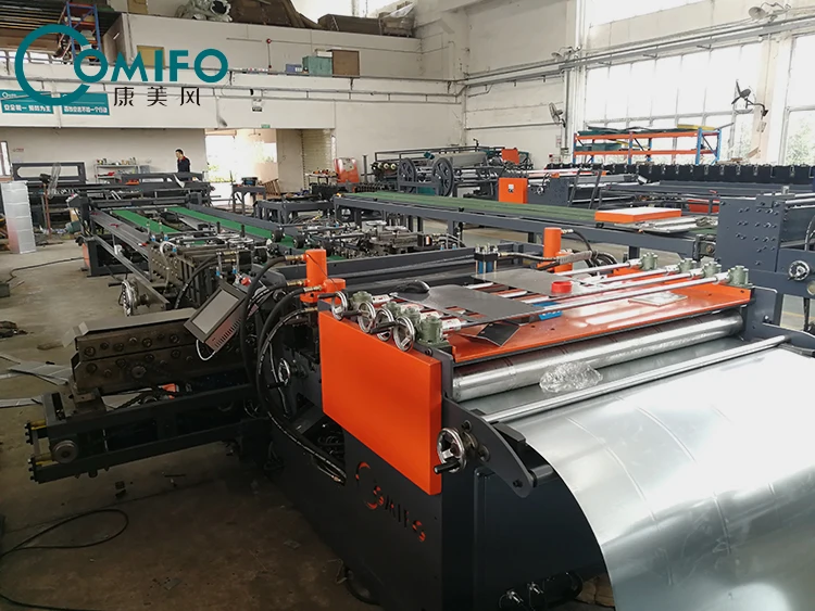 Производство воздуховодов автоматическая линия машина для производства |