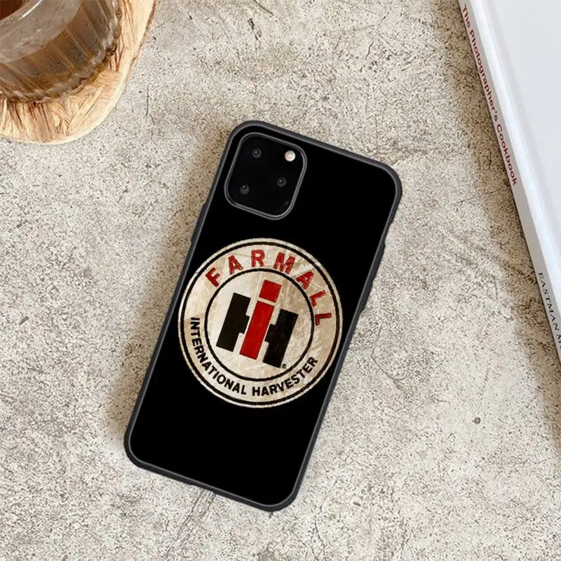 

CASE IH Tractor Soft Phone Case For Iphone 6 6s 7 8 Plus XR X XS XSmax 11 12 Pro Mini Max