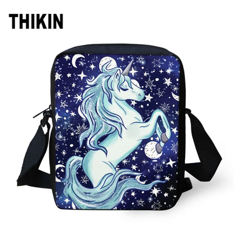Набор школьных сумок THIKIN с единорогом для девочек 16 дюймовый рюкзак мультяшным
