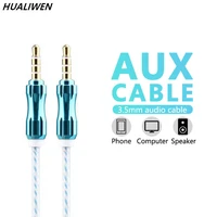3 5mm jack audio cable jack 3 5 mm male to male audio aux cable for car headphone speaker cable