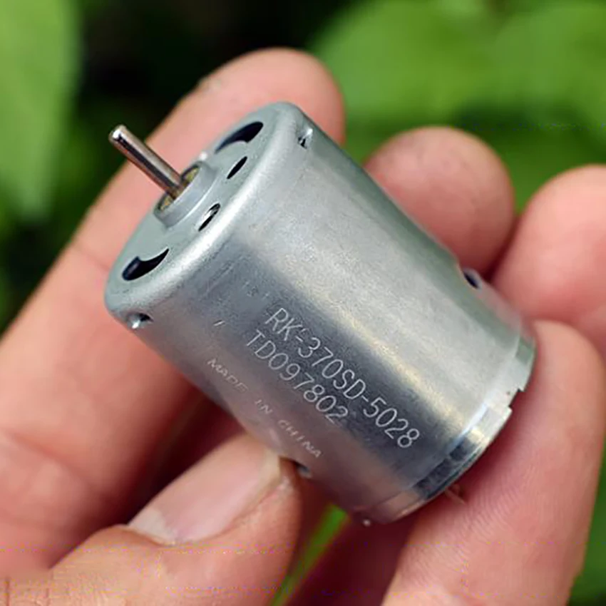 RK 370SD угольные щетки двигателя с бакелитовой коммутатор DC 3 7 V 11 1 19000 51000 об/мин