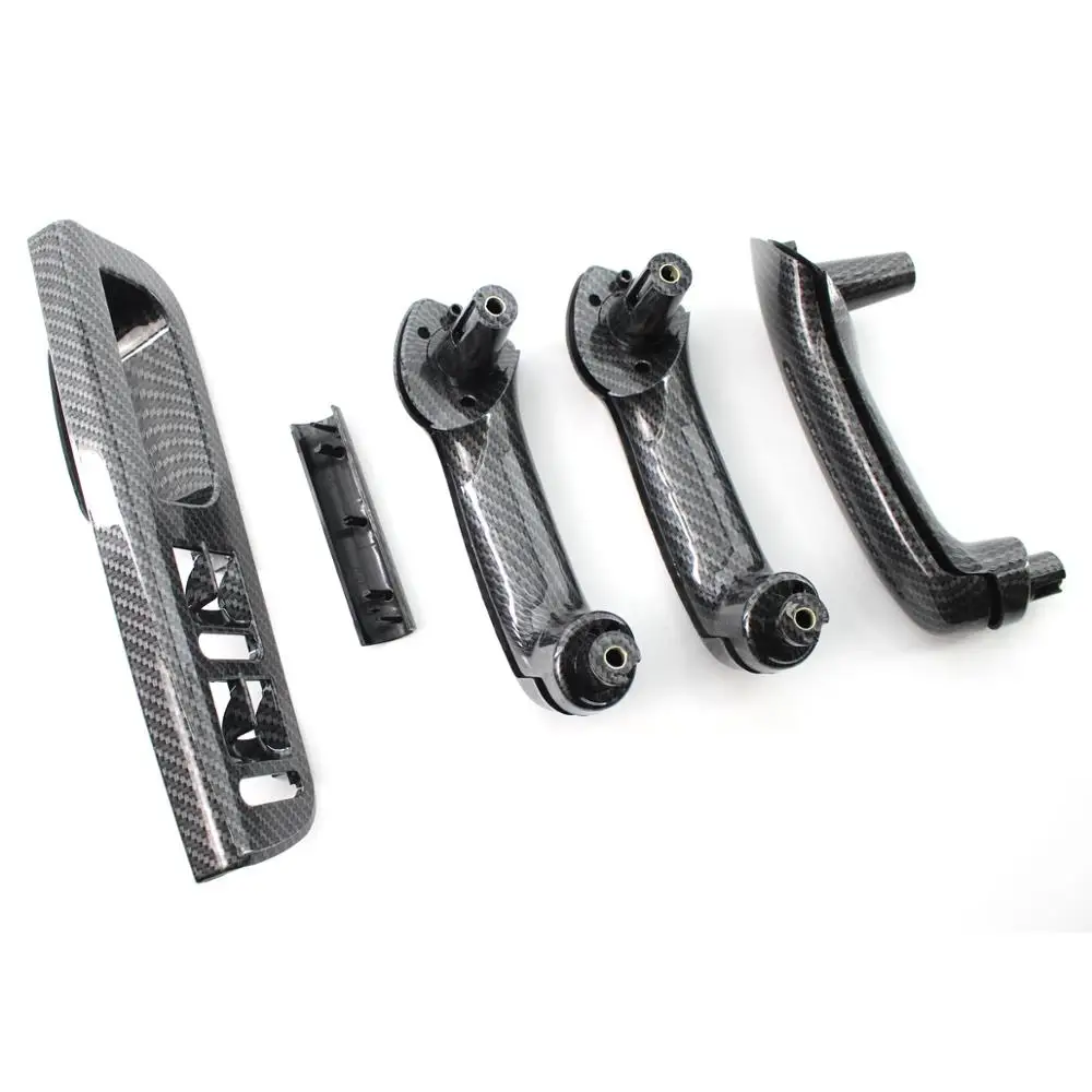 Межкомнатные дверные ручки крышки из углеродного волокна переключатель окна