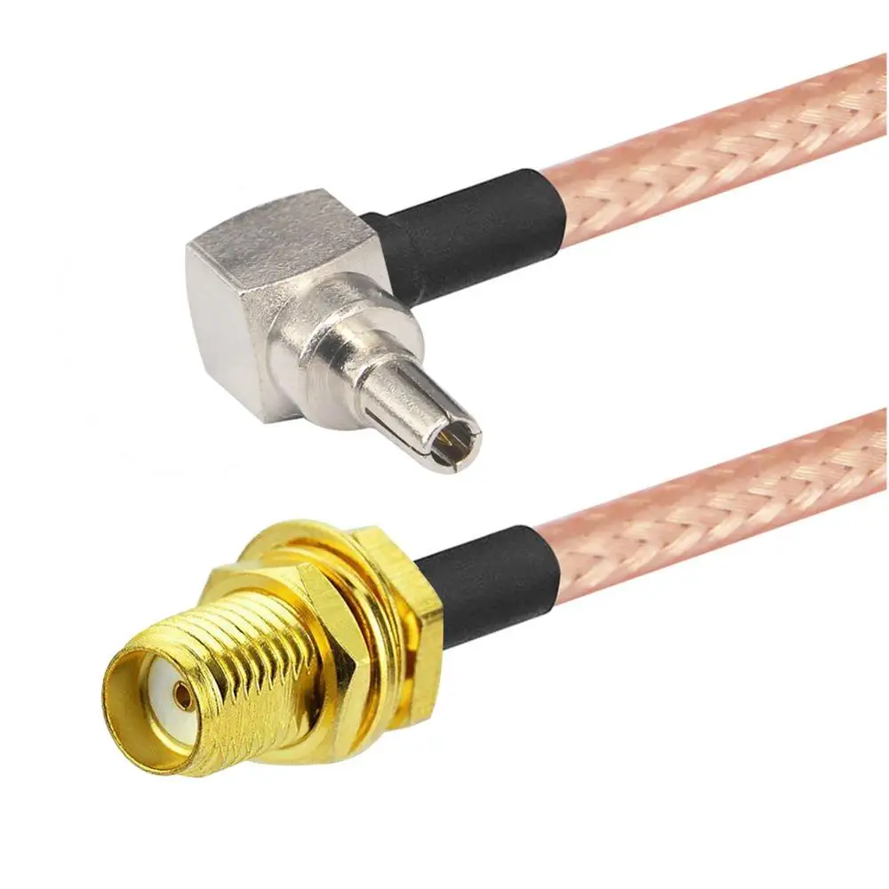 10 шт. прямоугольный коннектор TS9/CRC9 30 см|angle connector|ts9 female connectorts9 connector |