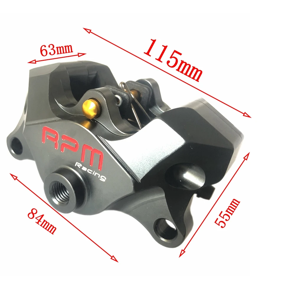 Алюминиевый тормозной суппорт с 2 поршнями для мотоцикла 84 мм CNC Yamaha Honda Kawasaki Suzuki |