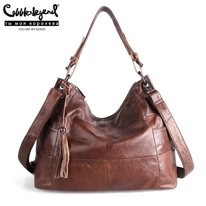 Сумка Cobbler Legend Женская вместительная дизайнерская из мягкой кожи через плечо