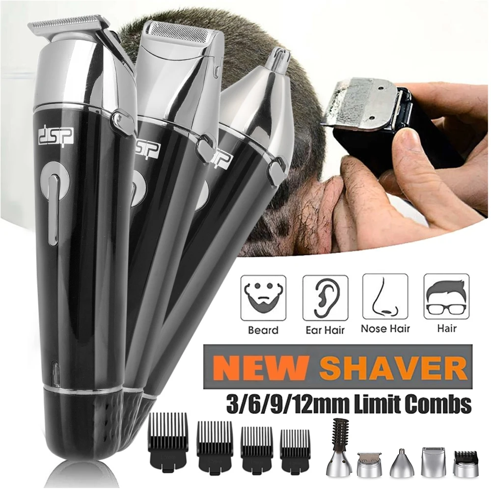 

New Electric Shaver Rechargeable Electric Beard Trimmer Shaving Machine for Men Women Beard Razor Wet-Dry Dual Use IPX4 Washable