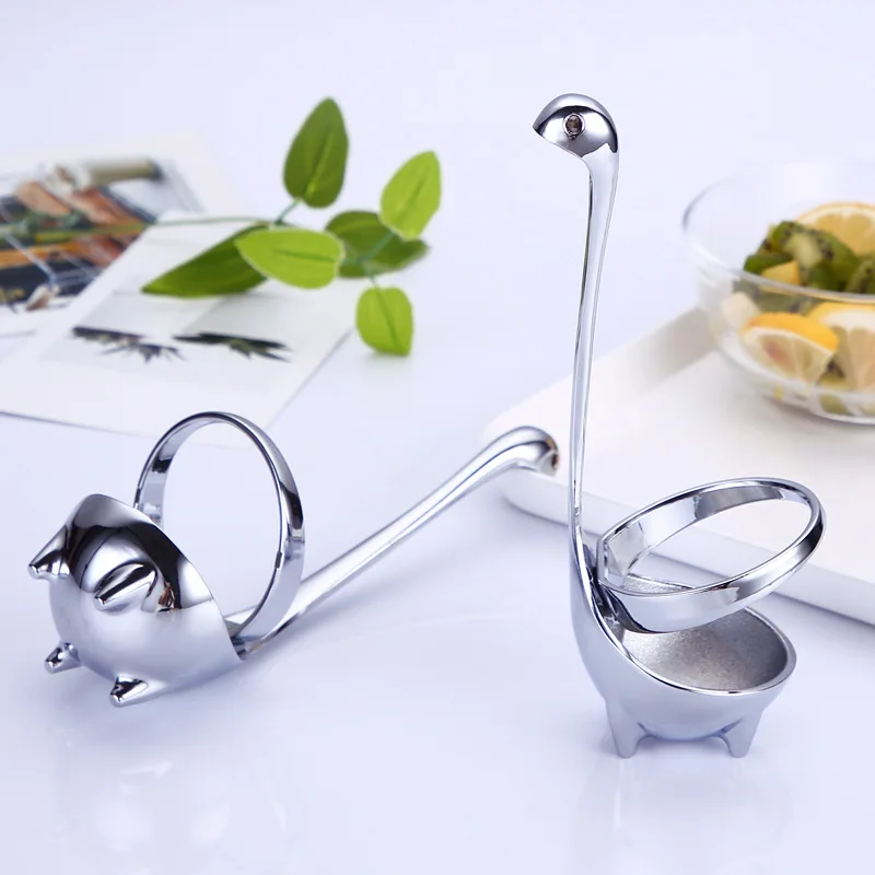 Набор столовых приборов в виде лебедя креативный модный держатель для ножа вилки