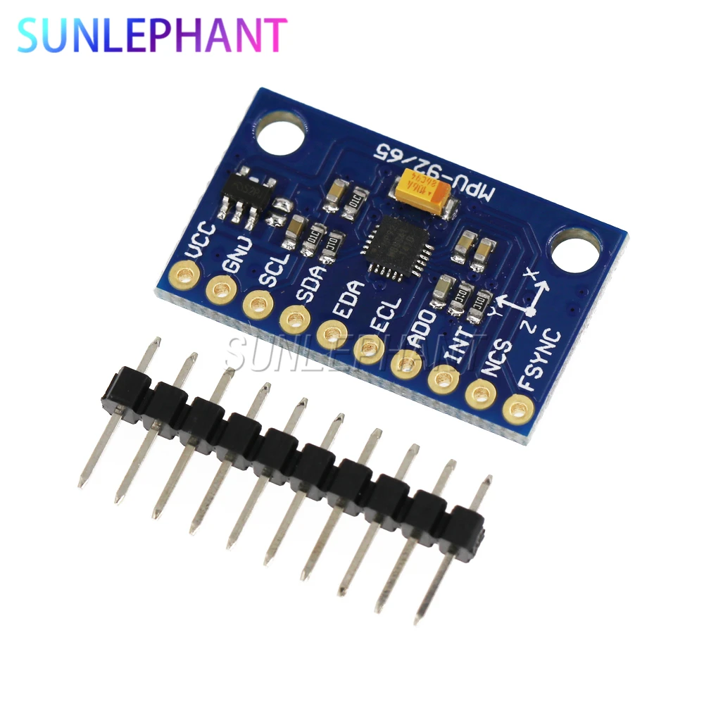 5PCS/LOT MPU-9250 GY-9250 9-axis Sensor Module I2C/SPI Communications Gyroscope + Triaxial Accelerometer+triaxial Magnetic Field |