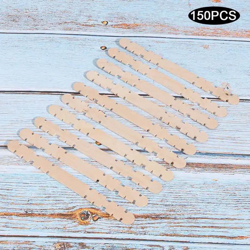 Палочки для мороженого палочки ручной работы деревянные картины домашнего