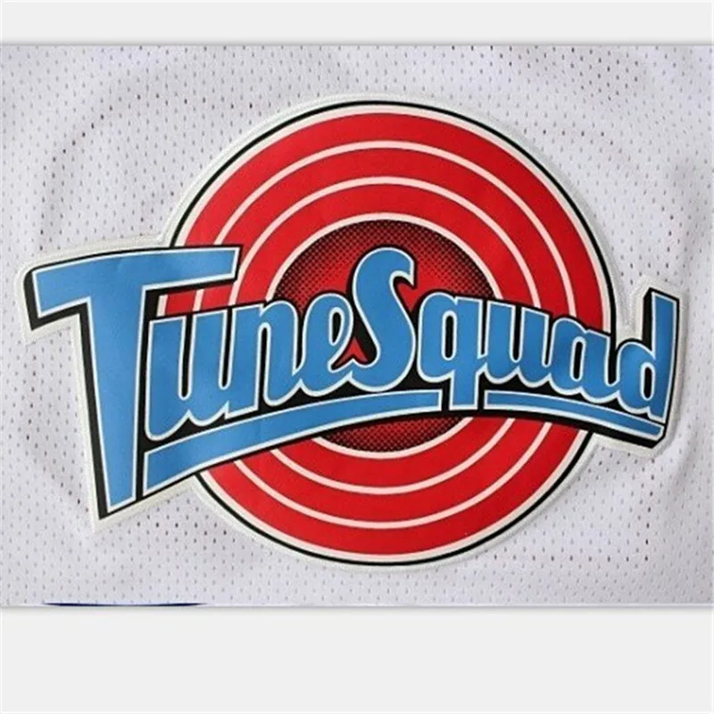 Джерси Space Jam TAZ! Кинофильмы Мелодия отряд Банни Баскетбол Спорт воздух Slam Dunk