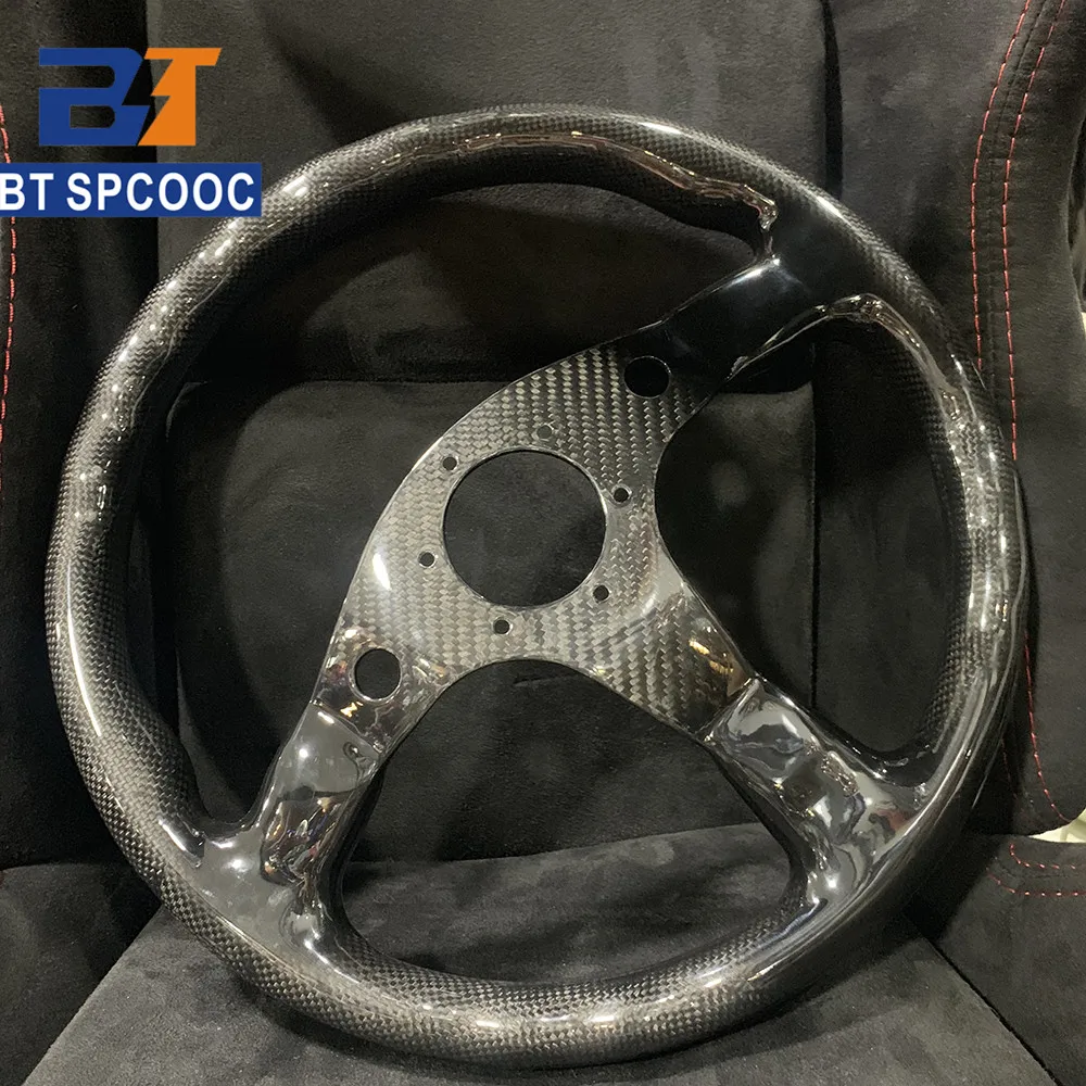 Автомобильный руль из углеродного волокна 13 дюймов 325 мм гоночный спортивный с