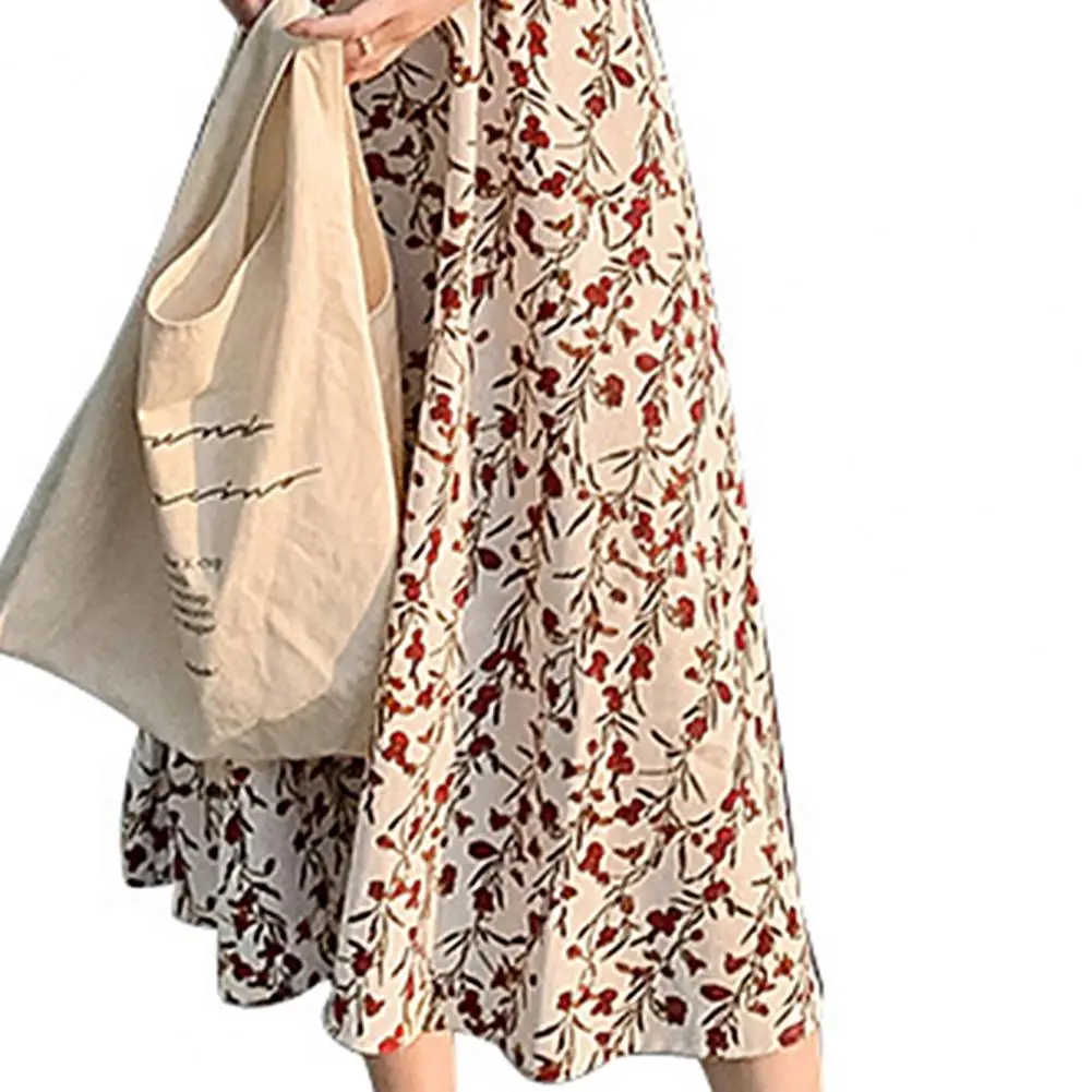

Midi Dresses Floral Sleeveless Women Summer Spaghetti Strap Floral printing long dress is beautiful backless Dress women 2021